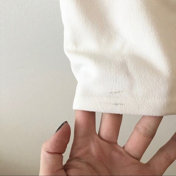 Dress the Population Cora White Strappy Shoulder Sheath Mini Dress - Picture 7 of 9